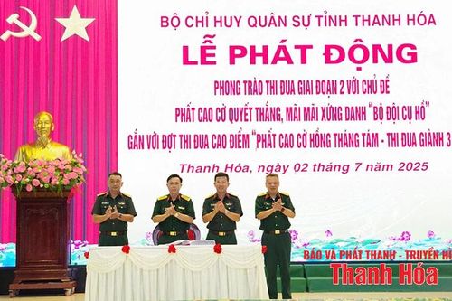 Đẩy mạnh thi đua chào mừng Đại hội Đảng các cấp