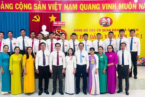 Đại hội Đảng bộ các cơ quan Đảng xã Ô Lâm nhiệm kỳ 2025 - 2030