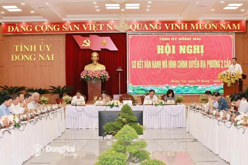 100% nhân sự chủ chốt của tổ chức bộ máy các cấp trên địa bàn tỉnh Đồng Nai đã được củng cố, kiện toàn đầy đủ theo quy định