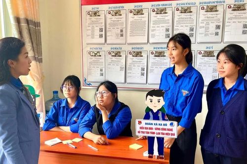 Phó Bí thư Thường trực Tỉnh đoàn Lâm Đồng: Thăm, động viên các đội hình thanh niên tình nguyện hỗ trợ hành chính công cấp xã