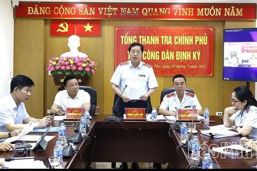 Thanh tra Chính phủ tiếp công dân tại Phú Thọ