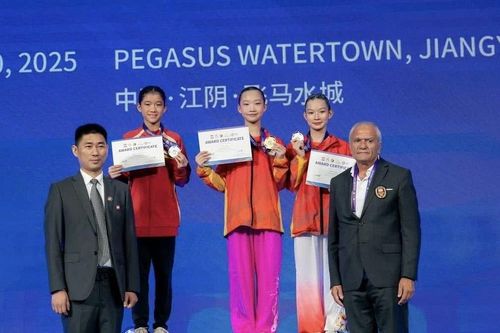 Cặp VĐV Phú Thọ giành 'cú đúp Vàng' tại Giải Vô địch Wushu trẻ châu Á 2025