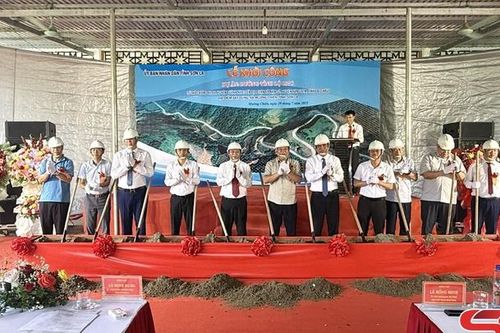 Khởi công xây dựng tuyến đường tỉnh 107C