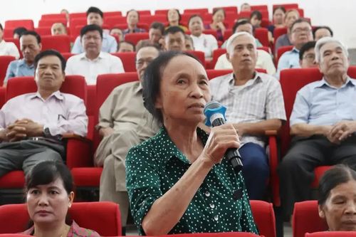 Cử tri kiến nghị tháo gỡ nhiều vấn đề dân sinh