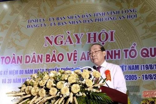 Xây dựng khối đại đoàn kết, nâng cao chất lượng Ngày hội Toàn dân bảo vệ an ninh Tổ quốc