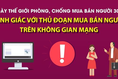 Hãy cùng hành động để chấm dứt tình trạng mua bán người