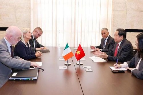 Chủ tịch Quốc hội Trần Thanh Mẫn gặp Chủ tịch Hạ viện Ireland Verona Murphy
