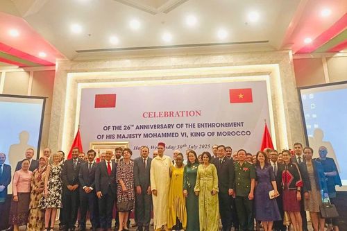Kỷ niệm lần thứ 26 ngày lên ngôi của Quốc vương Morocco