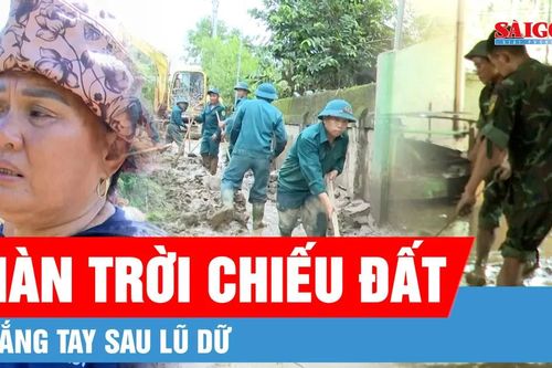 Trắng tay sau lũ dữ