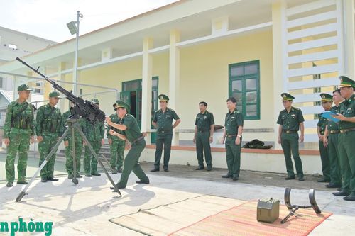 Bộ Tư lệnh BĐBP kiểm công tác quản lý, bảo vệ biên giới tại BĐBP tỉnh An Giang