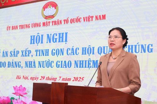 Hoàn thiện Đề án sắp xếp hội quần chúng trước 31/8: Tinh gọn, hiệu quả, phù hợp Chính phủ số