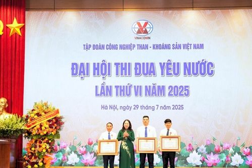 Tập đoàn Công nghiệp Than- Khoáng sản VN tổ chức Đại hội thi đua yêu nước lần thứ VI