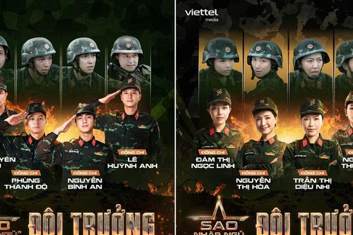 Hòa Minzy, Chi Pu trở lại 'Sao nhập ngũ' với vai trò đội trưởng