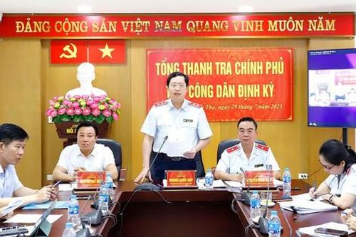 Thanh tra Chính phủ tiếp công dân định kỳ tháng 7/2025 tại Phú Thọ