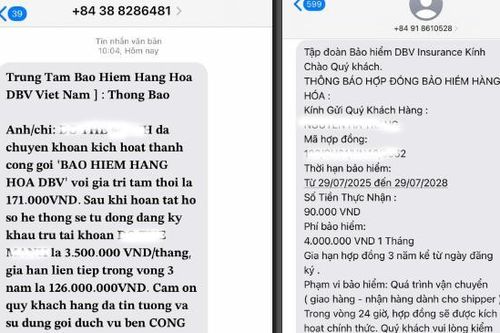 Xuất hiện trò lừa đảo mới 'bảo hiểm hàng hóa'
