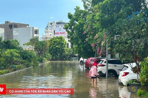 Nhiều khu đô thị ở Thanh Hóa cứ mưa là ngập