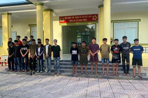 Làm rõ 28 đối tượng thanh thiếu niên có hành vi gây rối