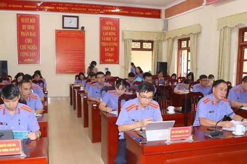 VKSND tỉnh Lai Châu tập huấn kỹ năng nghiệp vụ chuyên sâu năm 2025