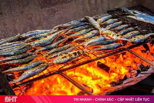 Cá trích nướng Đan Hải - ẩm thực đậm tình quê