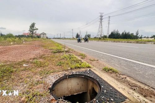 Quảng Trị: Điều tra, xử lý vụ mất trộm gần 200 nắp hố ga sau phản ánh của TTXVN