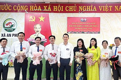 Đại hội đảng viên Đảng bộ UBND xã An Phú lần thứ I