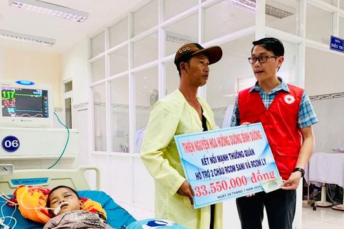 Gia Lai: Trên 66 triệu đồng hỗ trợ 2 cháu bị tai nạn giao thông tại xã Phú Thiện