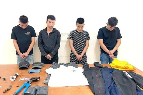 Công an phường Quy Nhơn Bắc phát hiện nhóm đối tượng trộm cắp khi tuần tra