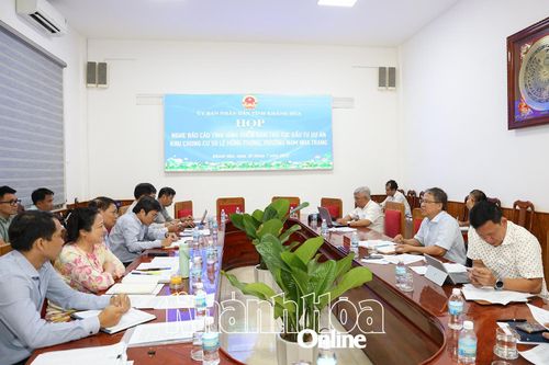 Sớm gỡ khó việc triển khai thủ tục đầu tư Dự án Khu chung cư 50 Lê Hồng Phong