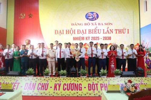 Đảng bộ xã Ba Sơn phấn đấu tốc độ tăng trưởng kinh tế bình quân hằng năm đạt 10% trở lên