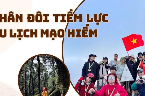 Nhân đôi tiềm lực du lịch mạo hiểm