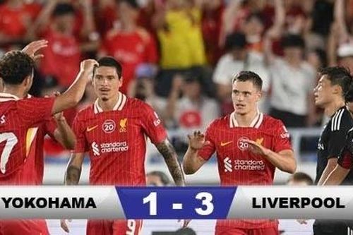 Kết quả Yokohama F.Marinos 1-3 Liverpool: The Kop ngược dòng giành thắng lợi