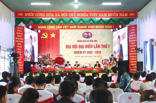 Đại hội Đảng bộ xã Đắk Mil lần thứ I: Đoàn kết - Dân chủ - Kỷ cương - Phát triển