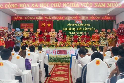 160 đại biểu dự Đại hội đại biểu Đảng bộ xã Bắc Ruộng, nhiệm kỳ 2025 - 2030