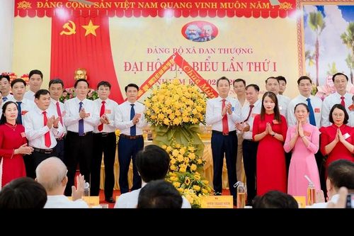 Đại hội đại biểu Đảng bộ xã Đan Thượng lần thứ I, nhiệm kỳ 2025-2030