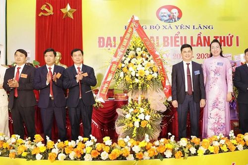 Đại hội đại biểu Đảng bộ xã Yên Lãng lần thứ I, nhiệm kỳ 2025-2030