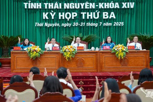 Bế mạc Kỳ họp thứ ba, HĐND tỉnh Thái Nguyên khóa XIV: Thông qua 22 nghị quyết