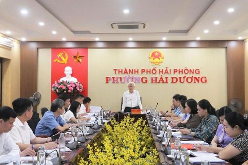 Hải Phòng kiểm tra công tác chuẩn bị đại hội đảng bộ các xã, phường