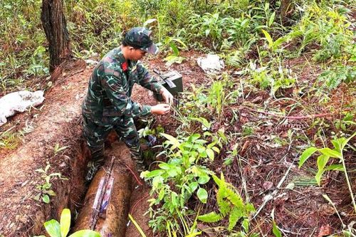 Nổ hủy 3 quả bom khủng tại Lâm Đồng