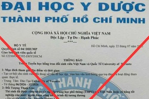 Cảnh báo thông tin giả mạo về học bổng trao đổi sinh viên Việt Nam và quốc tế