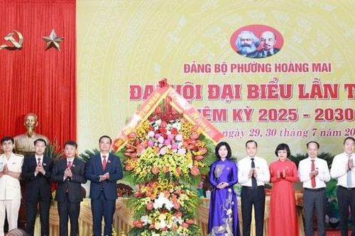 Xây dựng phường Hoàng Mai trở thành đô thị điểm, đô thị văn minh