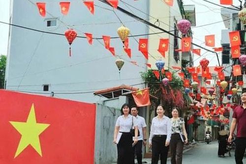 Quốc Oai lan tỏa phong trào 'sáng - xanh - sạch - đẹp - an toàn'