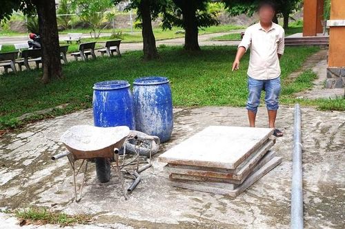 Đà Nẵng: Bắt đối tượng trộm cắp tài sản tại khu mộ thôn Trung Sơn