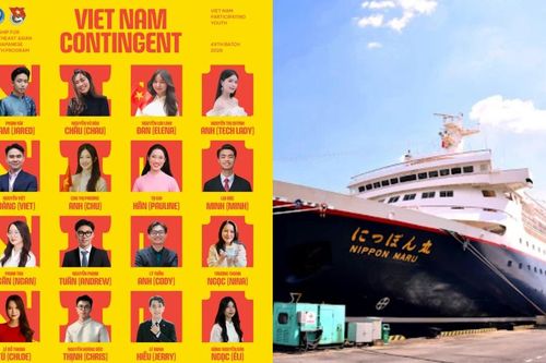 16 bạn trẻ Việt Nam sẽ tham dự Tàu Thanh niên Đông Nam Á - Nhật Bản năm 2026