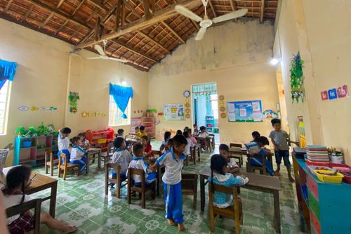 Tăng tốc nâng cấp cơ sở vật chất chuẩn bị đón năm học mới