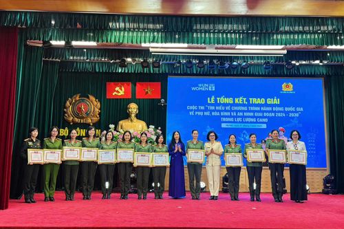 CATP Hà Nội đạt thành tích cao tại Cuộc thi 'Tìm hiểu Chương trình hành động quốc gia về Phụ nữ, Hòa bình và An ninh giai đoạn 2024–2030'