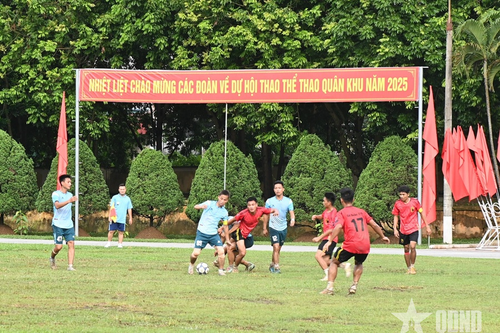 Quân khu 2 khai mạc Hội thao thể thao năm 2025