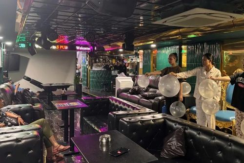 Triệt phá nhóm đối tượng buôn bán khí cười tại quán bar