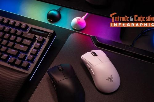 [INFOGRAPHIC] DeathAdder V4 Pro bản nâng cấp đáng gờm nhất của Razer