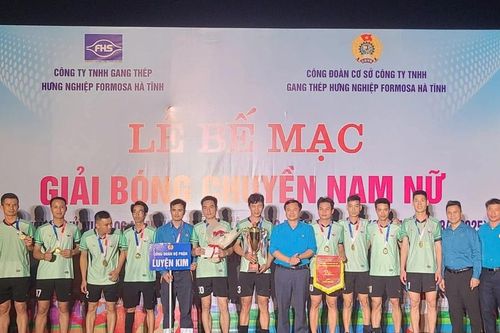 Giải bóng chuyền Formosa Hà Tĩnh 2025 đoàn kết và cảm xúc