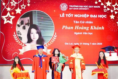 Hiệu trưởng Trường ĐH Quy Nhơn mong tân cử nhân đóng góp tích cực cho cộng đồng